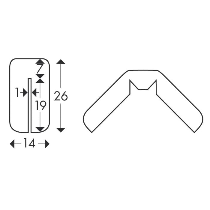 Knuffi® Eckschutz Typ W