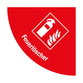 Bodenaufkleber Durchgang